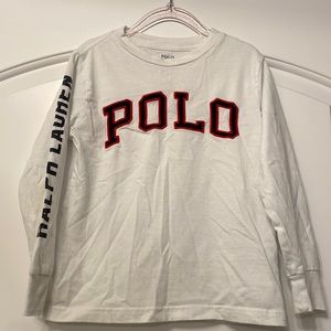 Ralph Lauren Polo long sleeve tshirt size 4t.